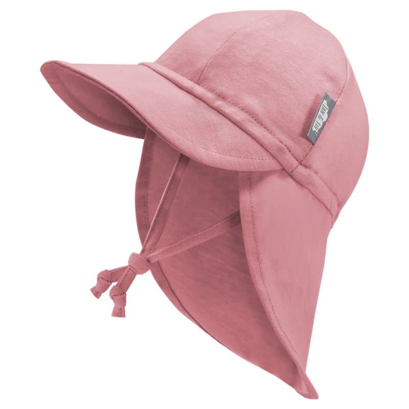 Jan &amp; Jul Sun Soft Baby Cap- Dusty Rose 0-3M