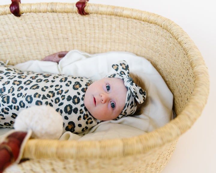 Copper Pearl Swaddle Blanket- Zara