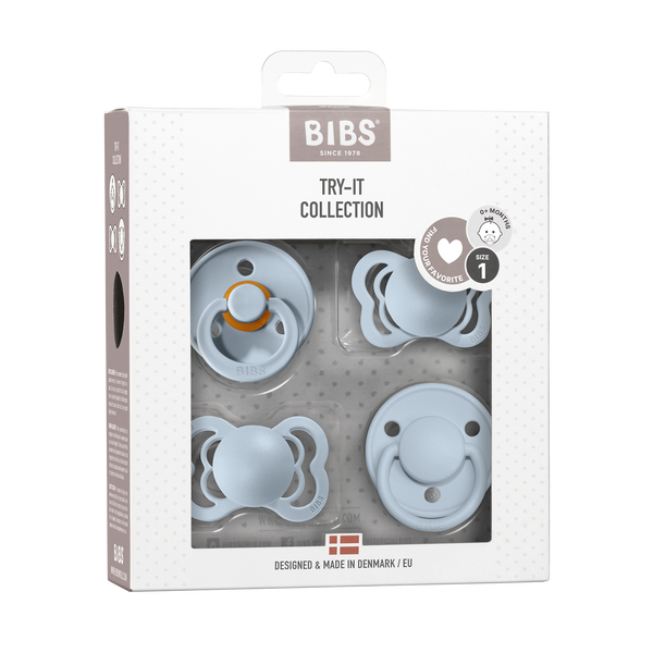 BIBS Try-It Collection- Baby Blue