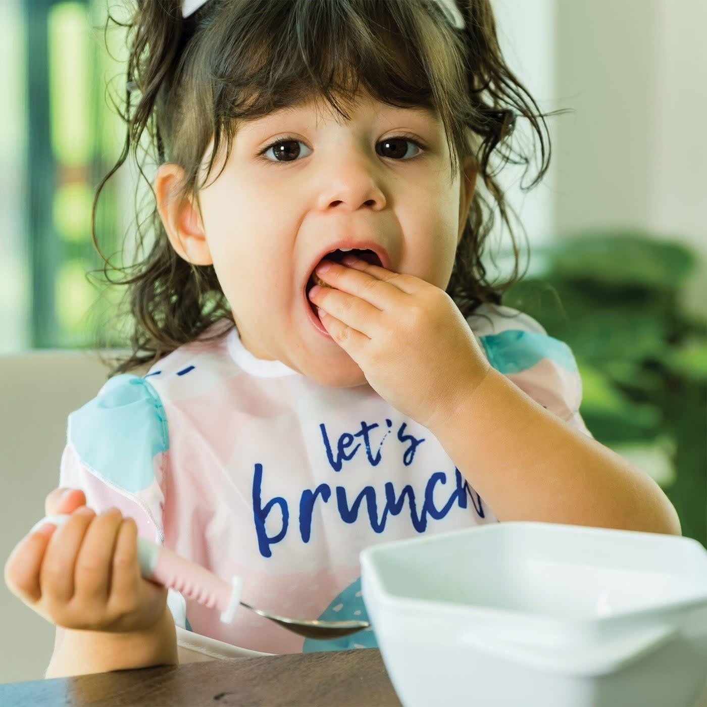 Tiny Twinkle Mess-Proof Easy Bib 3pk- Girl