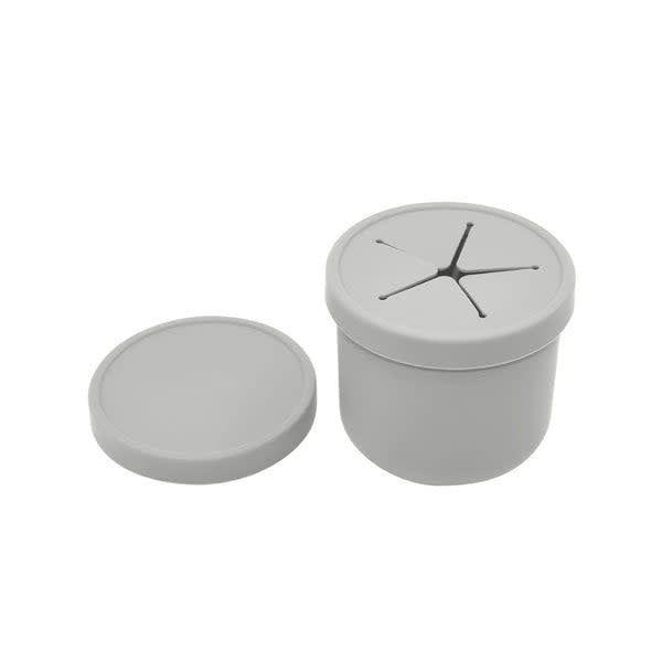 Nouka Spill-Proof Snack Cup- Light Storm