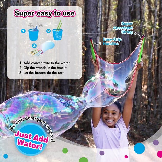 WOWMAZING Giant Bubble Kit