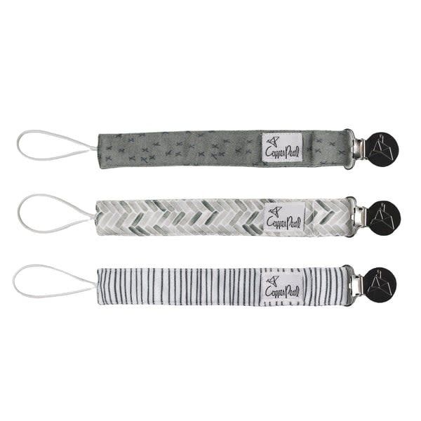 Copper Pearl Binky Clip Set- Alta