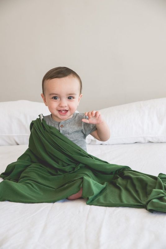 Copper Pearl Swaddle Blanket- Alder