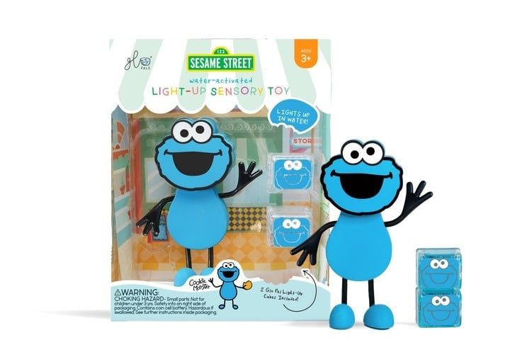 Glo Pals Sesame Street Character- Cookie Monster