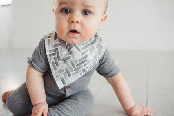 Copper Pearl Bandana Bib Set- Altas