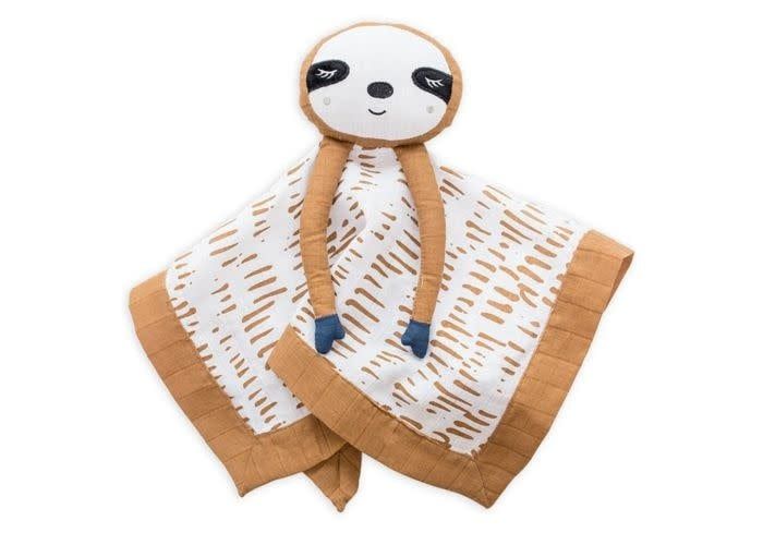Lulujo Muslin Lovey, Color: Modern Sloth