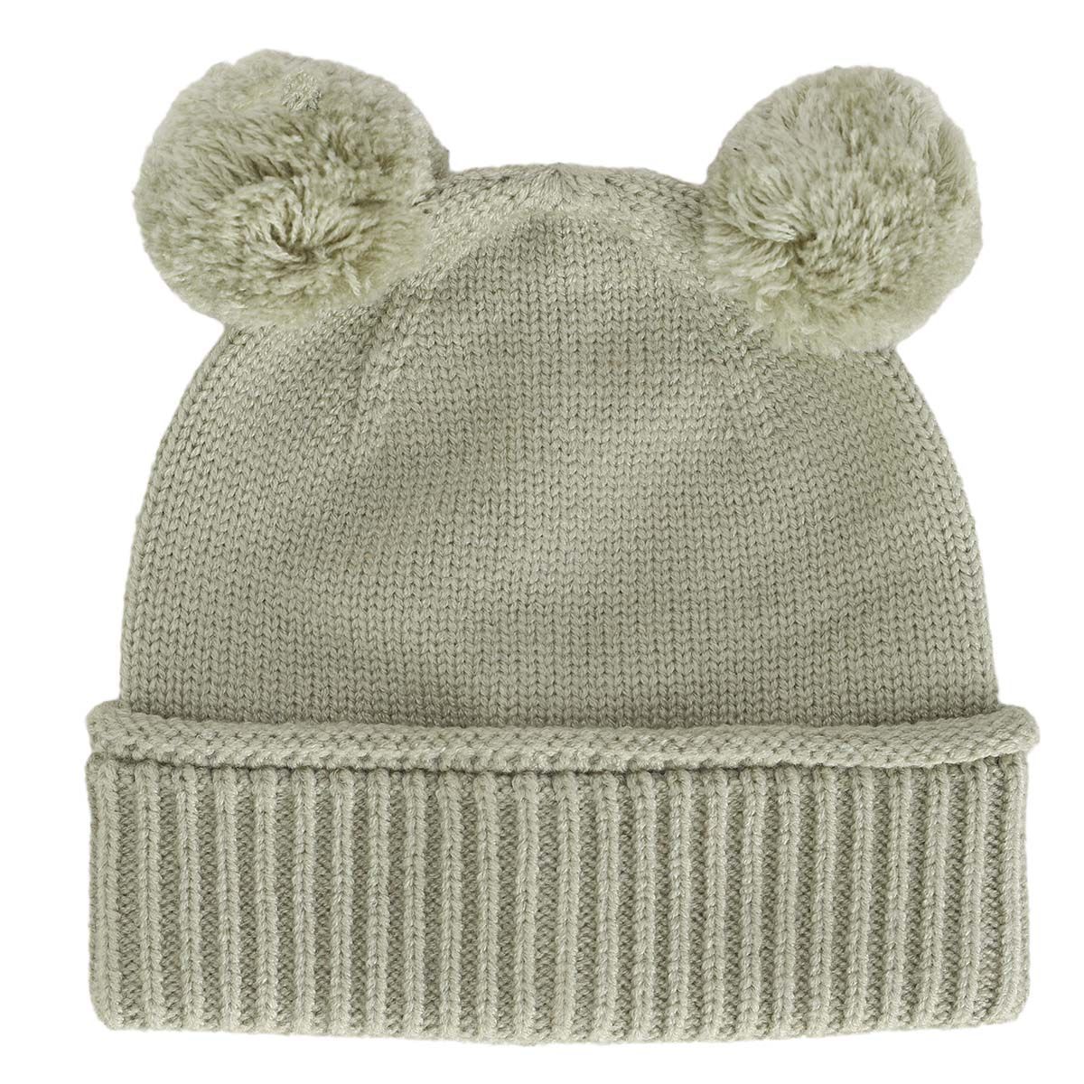 Calikids Newborn Knit Hat- Matcha
