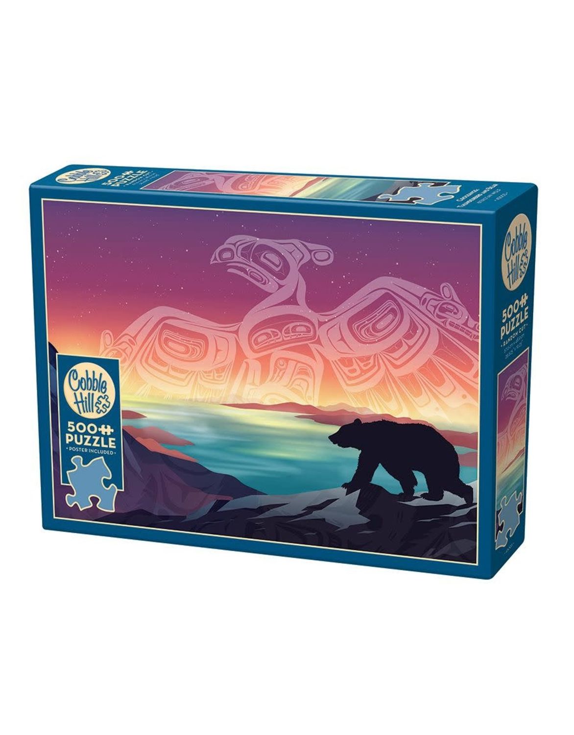 Cobble Hill Puzzle 500pc- Crossing: Thunderbird and Bear
