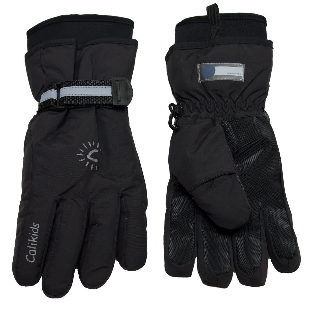 Calikids Waterproof Gloves M(4-6Y)- Blk