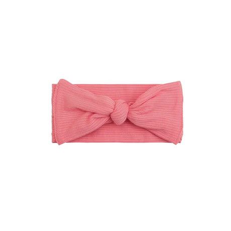 Belan.J Ribbed Headband- Candy Pink