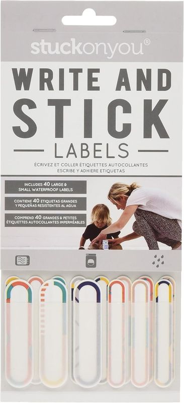 Stuck On You (write &amp; stick label)