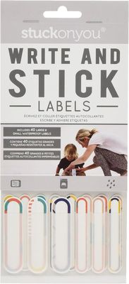 Stuck On You (write &amp; stick label)