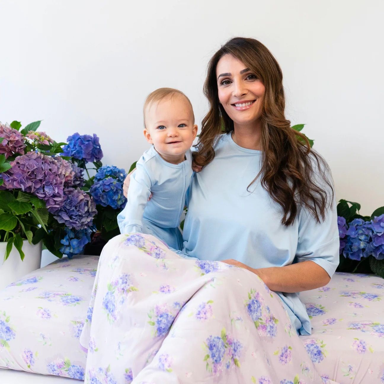 Belan.J 1.0 TOG Child Blanket- Hydrangea