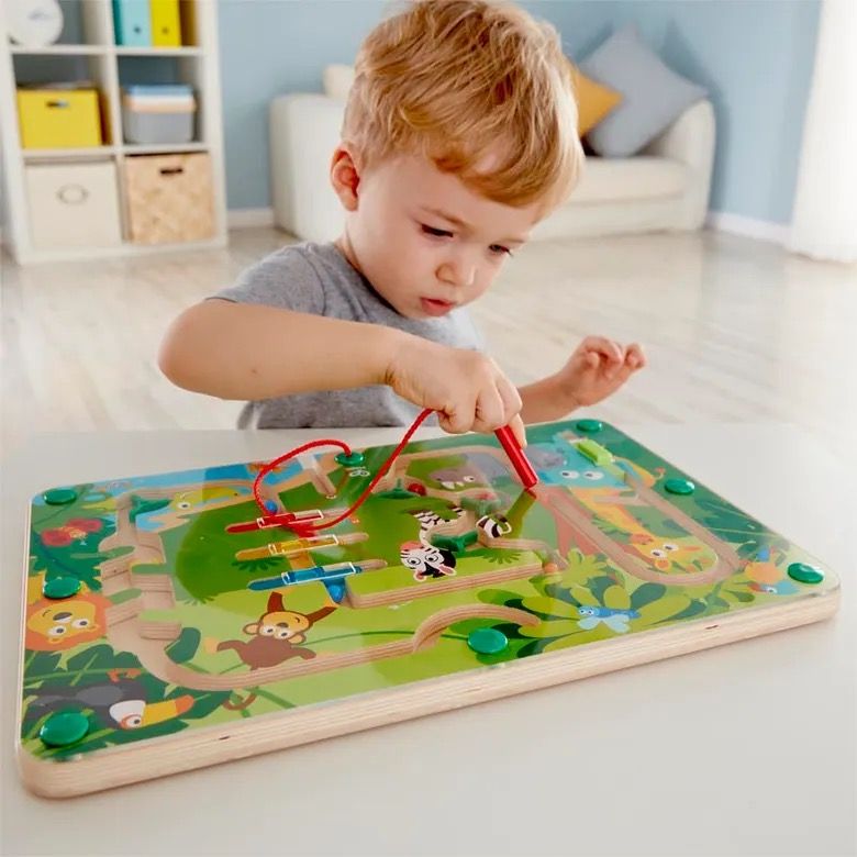 Hape Jungle Maze Magnetic Puzzle