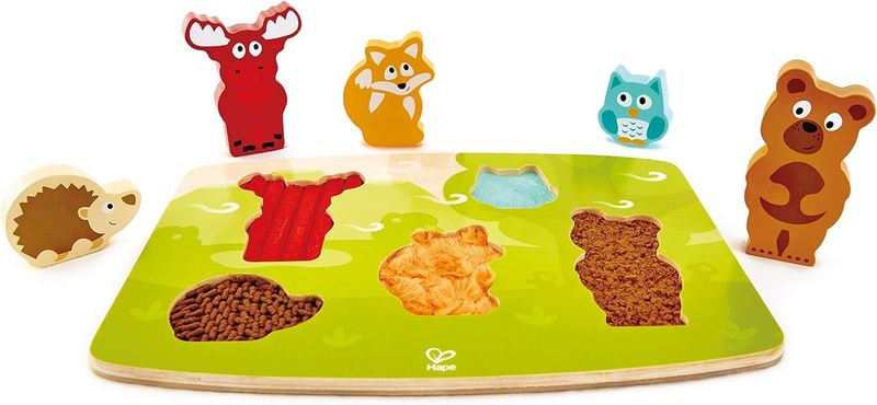 Hape Forest Animal Tactile Puzzle