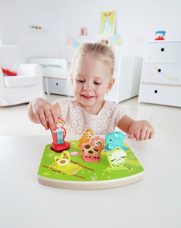 Hape Farmyard Sound Puzzle