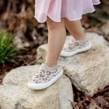 Jan &amp; Jul Graphic Knit Shoes- Leopard