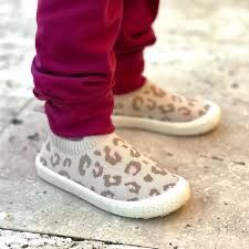 Jan &amp; Jul Graphic Knit Shoes- Leopard