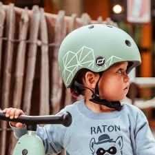 Scoot &amp; Ride: XXS-S Helmet- Green