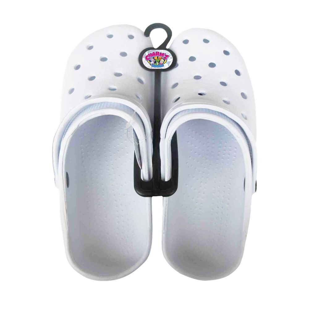 CHARM&#39;Z Shoes- Adult S(7/8), Color: White