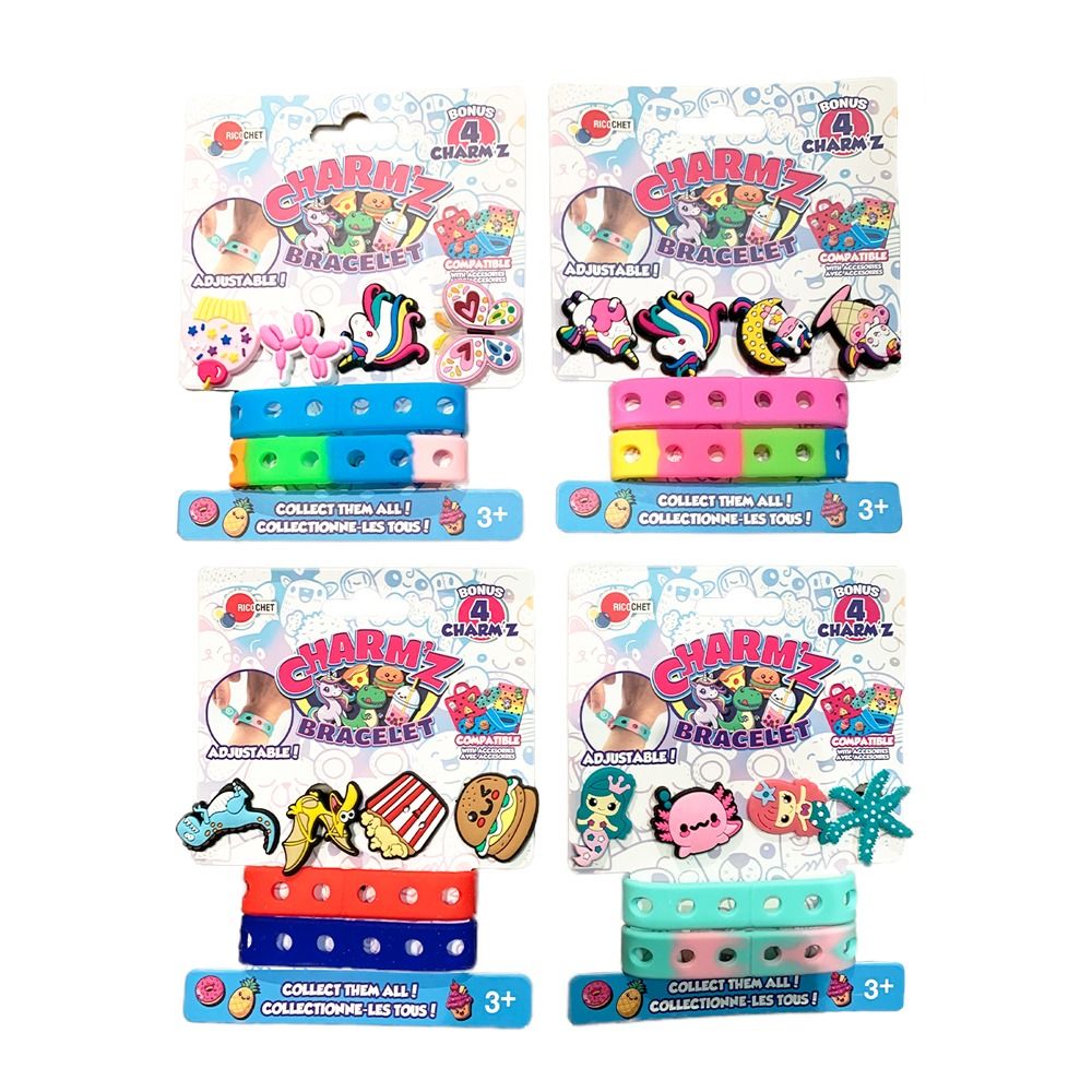 CHARM&#39;Z Silicone Bracelets