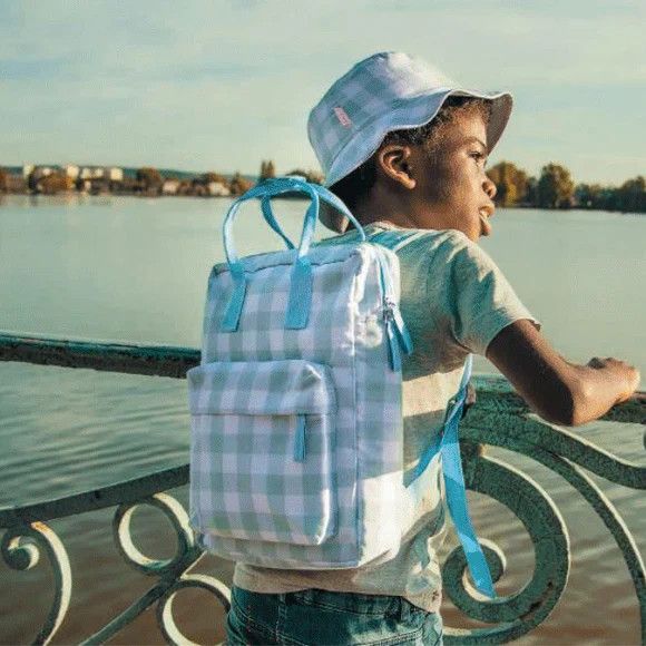 Rockahula Retro Check Backpack- Green