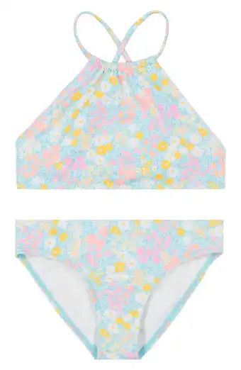 Billabong Girl Field Of Dreams Bikini Set- Mint, Size: 4