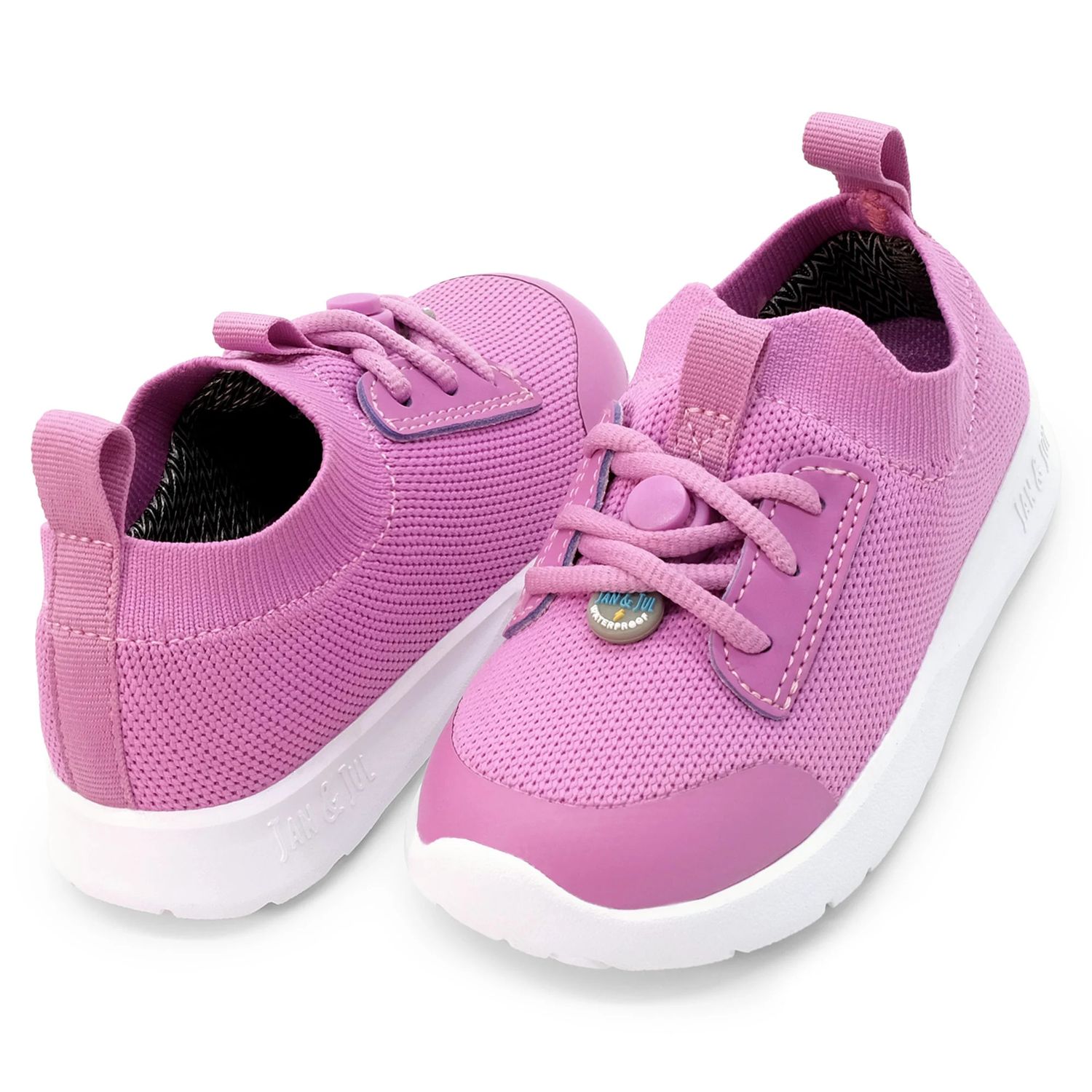 Jan &amp; Jul RainRunners Waterproof Sneakers- Magenta Magic, Size: 6