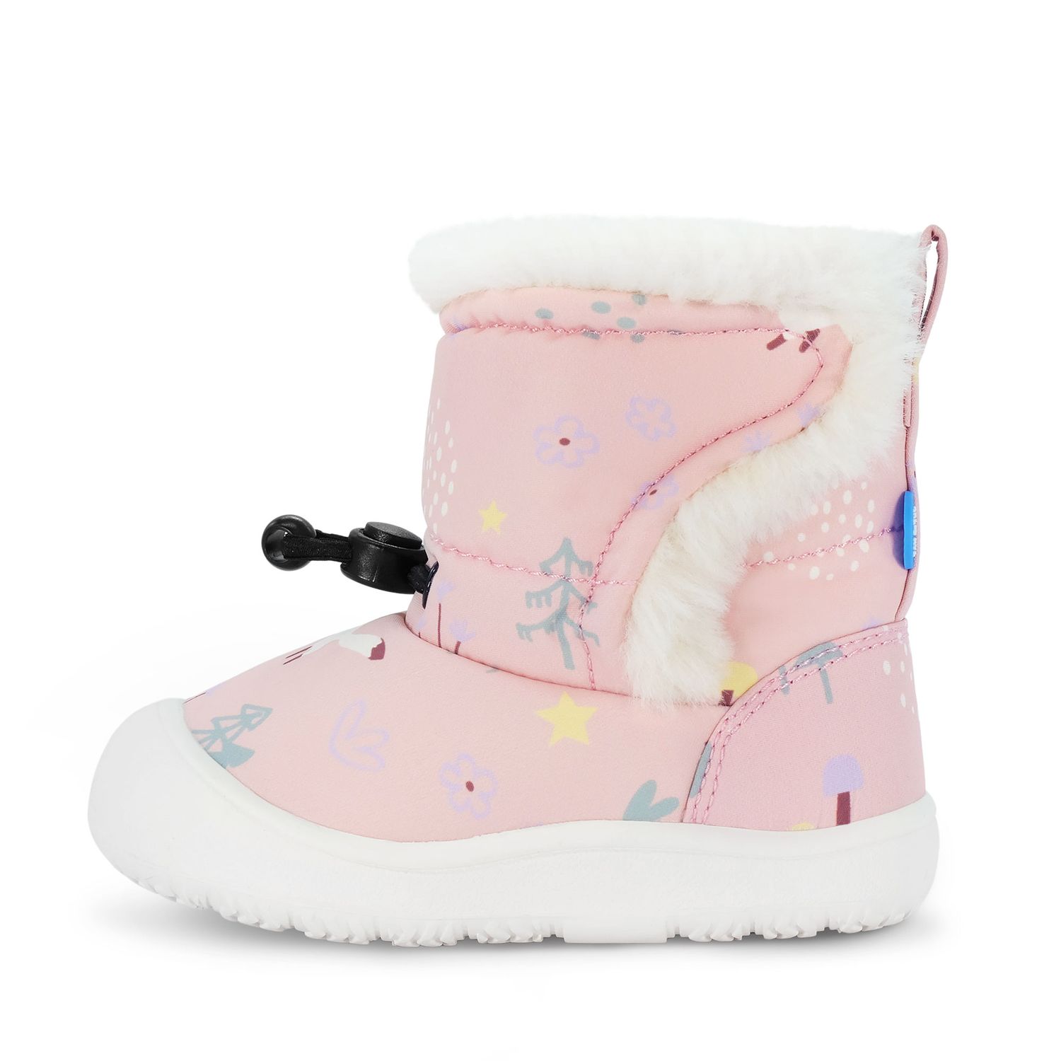 Jan &amp; Jul Stay-Put Trail Booties- Pink Forest, Size: 4