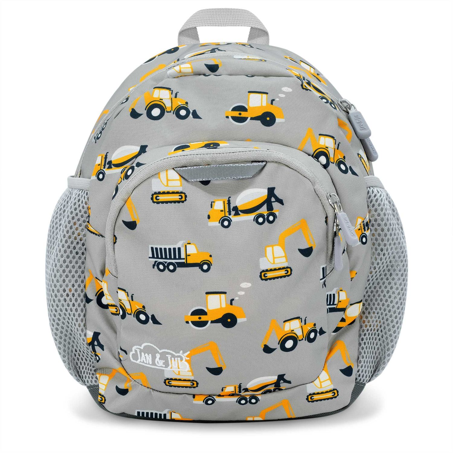 Jan &amp; Jul Mini Backpack- Grey Construction