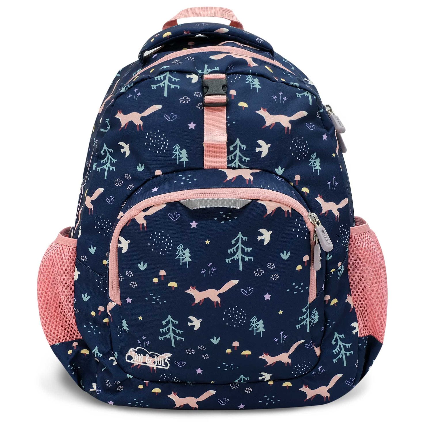 Jan &amp; Jul Kid&#39;s Backpack- Navy Forest