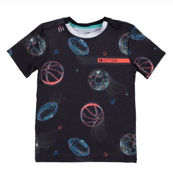 Nano Boys Athletic Tee- Blk, Size: 4