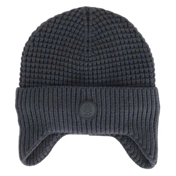 Calikids Ear Hug Knit Hat- Blk, Size: INF(9-24M)