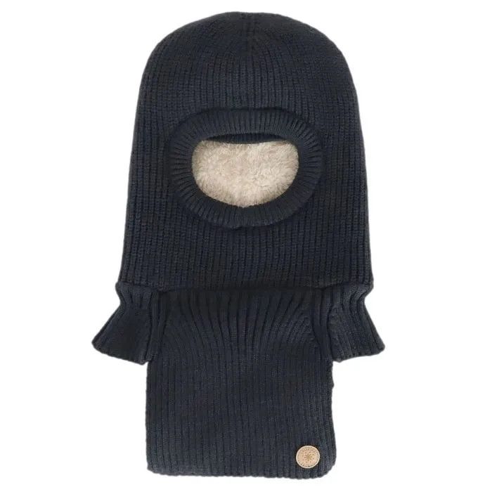 Calikids Knit Dino Balaclava- Blk, Size: INF(9-24M)