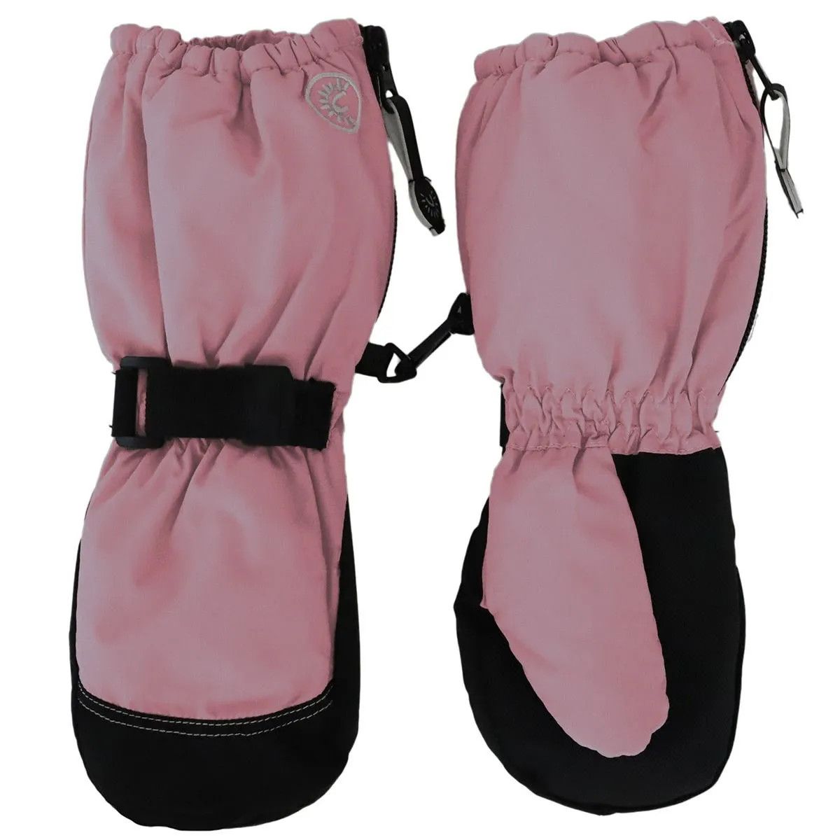 Calikids Waterproof Long Cuff Mitten- Pink, Size: L(6+Y)