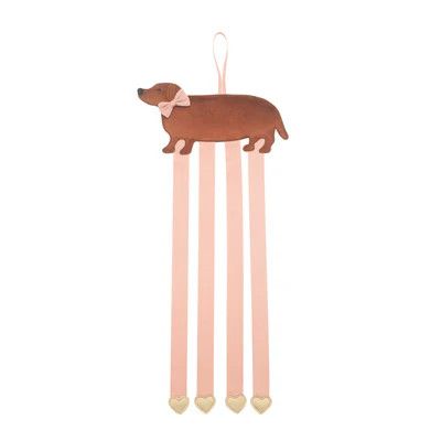 Rockahula Sausage Dog 4 Ribbon Clip Hanger