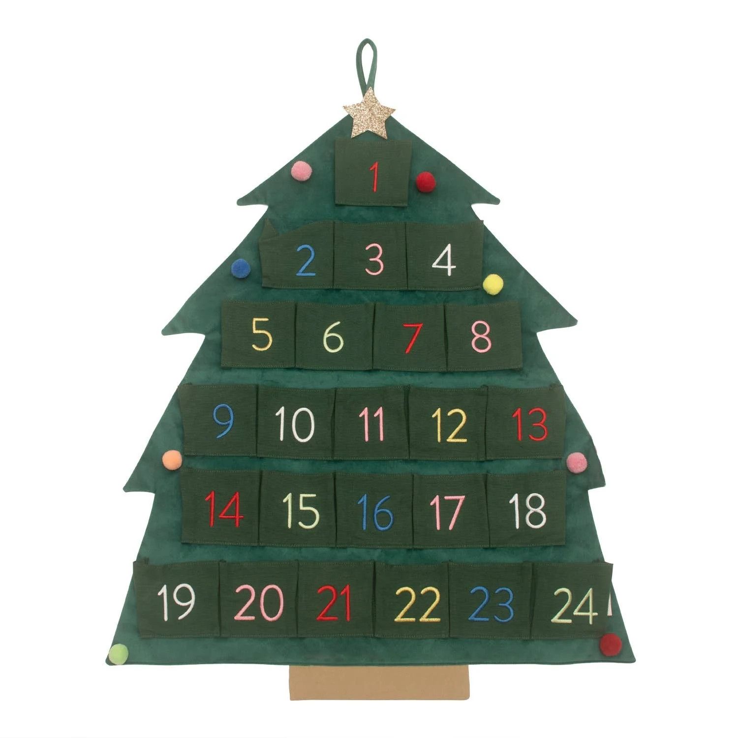 Rockahula Christmas Tree Reusable Advent Calendar