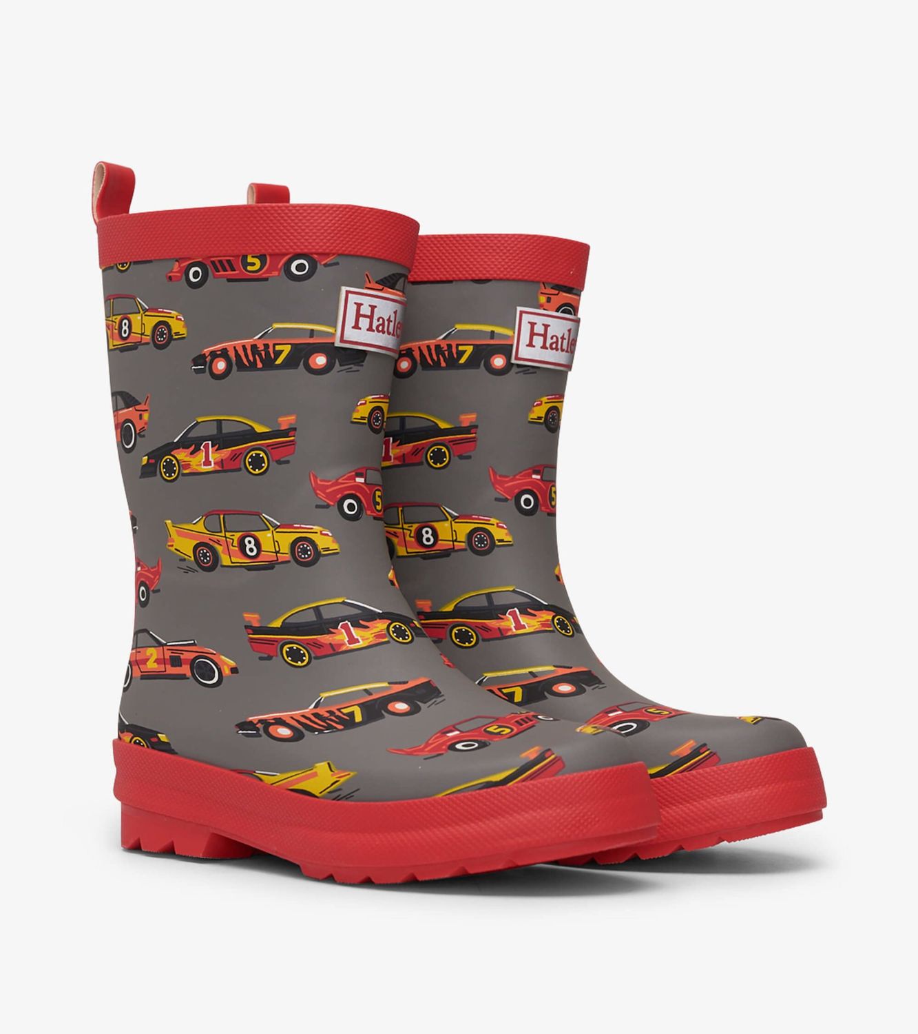 Hatley Rain Boots, Color: Race Cars, Size: 4