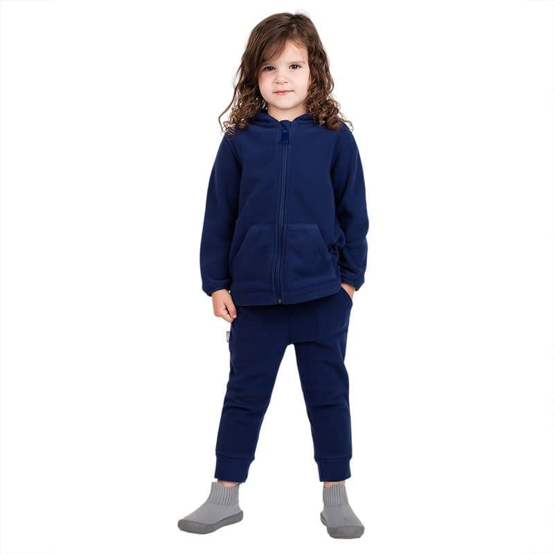 Jan &amp; Jul Fleece Jacket- Navy