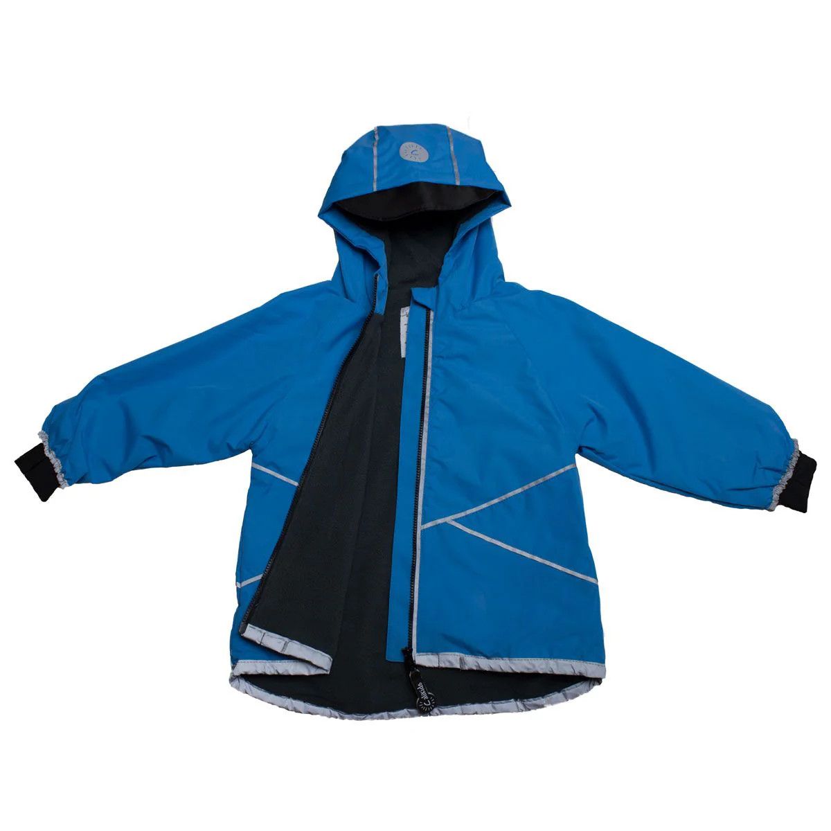 Calikids Mid Season Lined Jacket- Deep Ocean