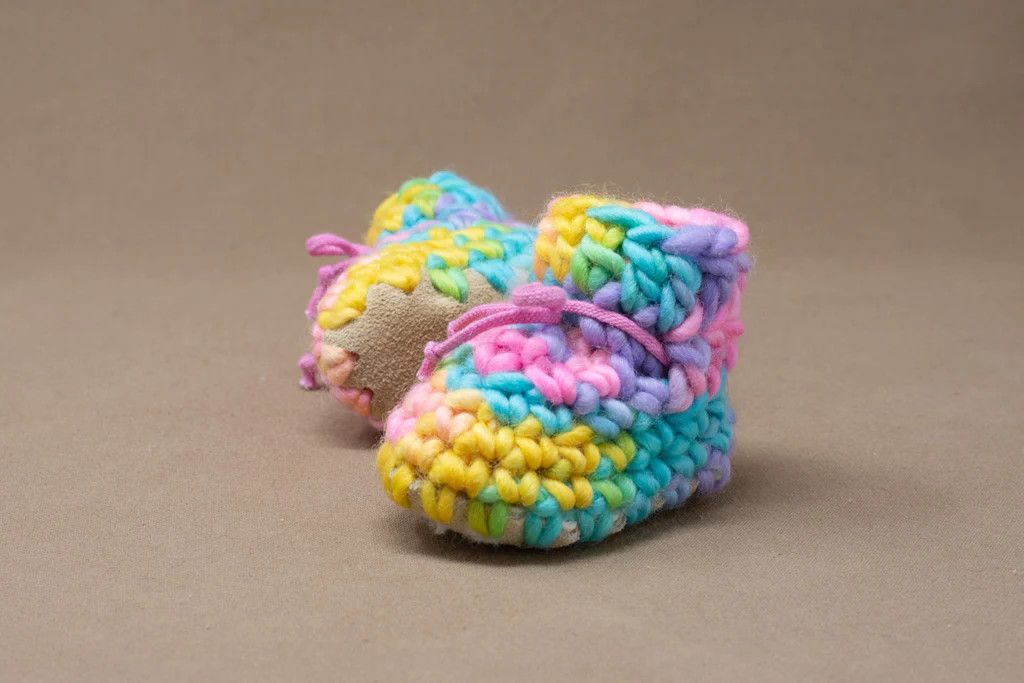 Padraig Cottage Slippers- Sunset, Size: NB(0-3M)