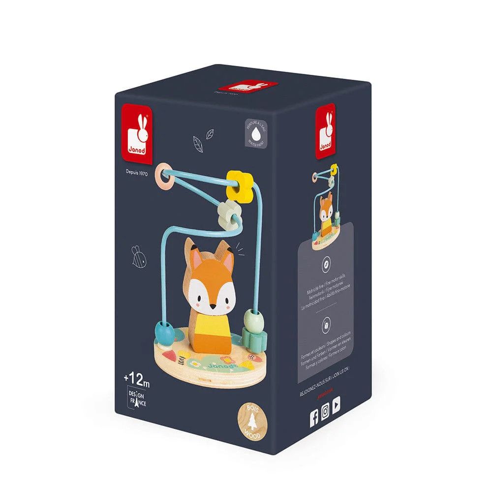 Janod Fox Bead Maze