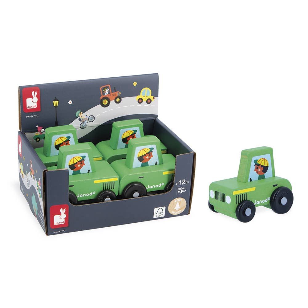 Janod Cross Roads: Green Tractor