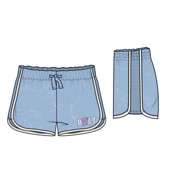 Roxy Girls Sunset Short- Airy Blue, Size: S(7)