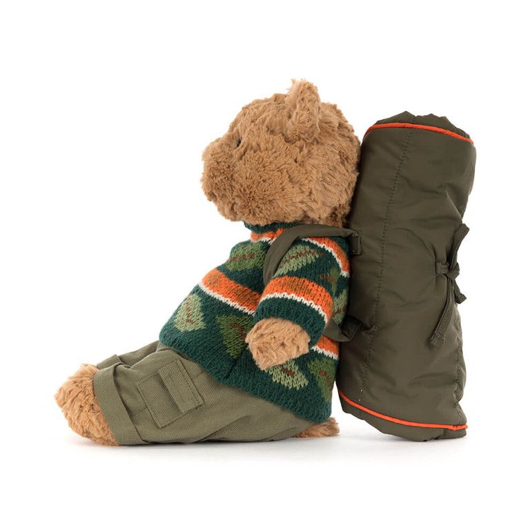 Jellycat Bartholomew Bear Hiking Outfit