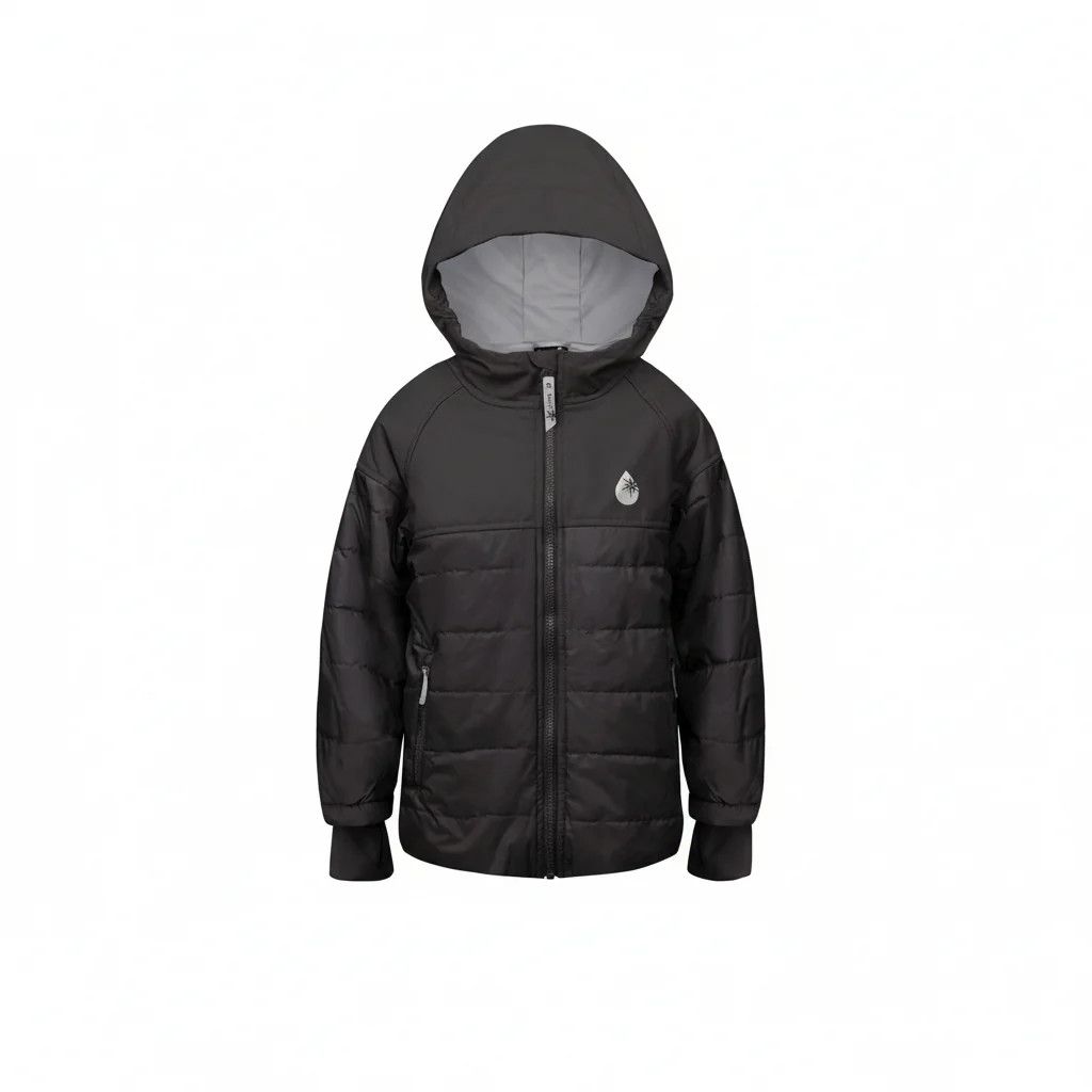 Therm Hydracloud Puffer- Blk, Size: 12-18M