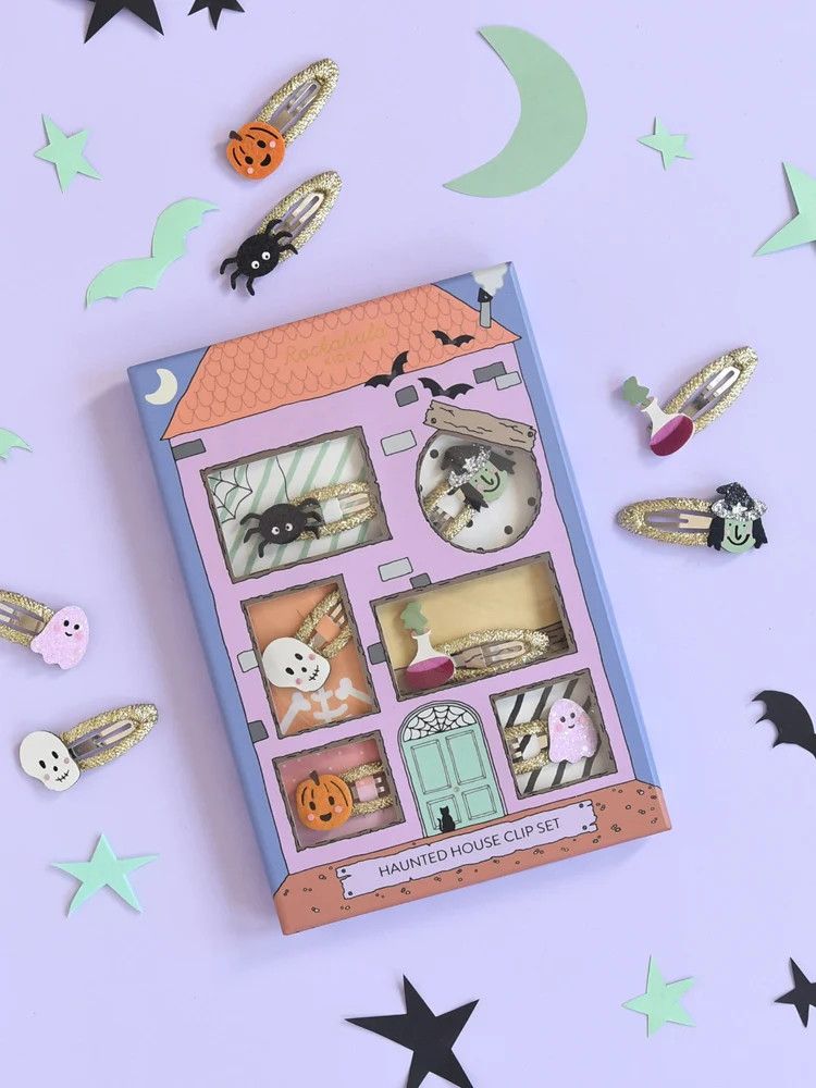 Rockahula Haunted House Hair Clip Set