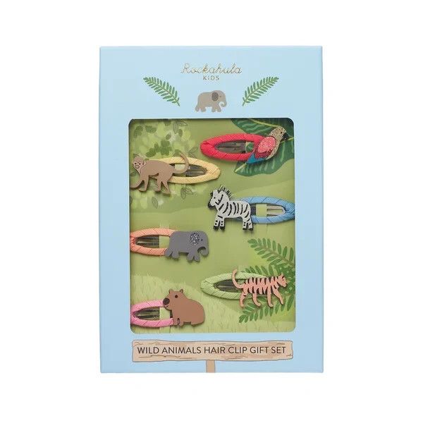Rockahula Wild Animals Hair Clip Gift Set