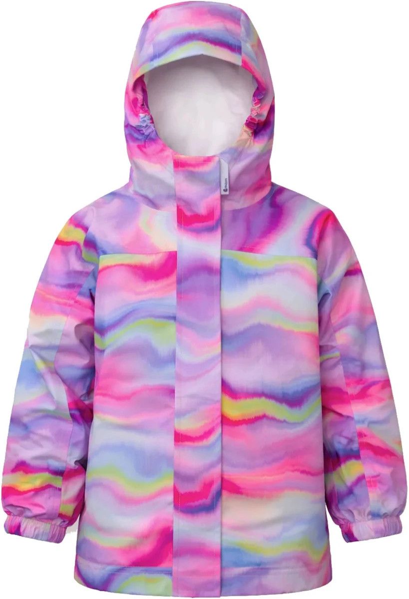 Therm Snowrider Jacket- Rainbow Wave, Size: 2T